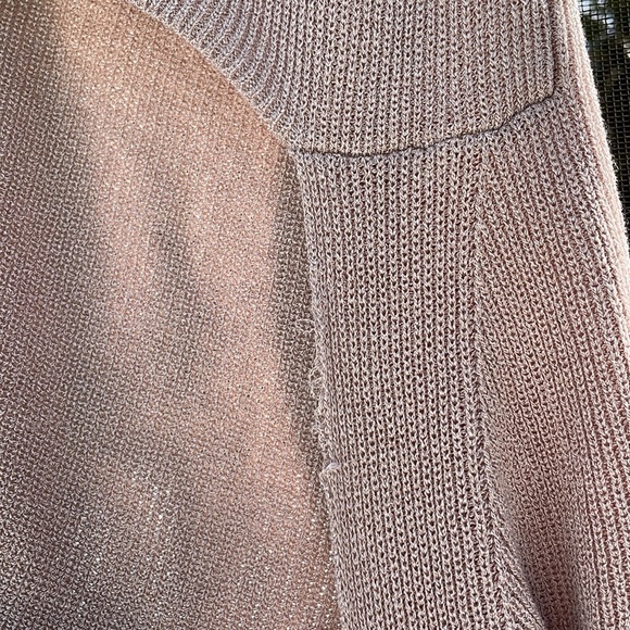Tan Sweater Tank with tie - Picture 6 of 6